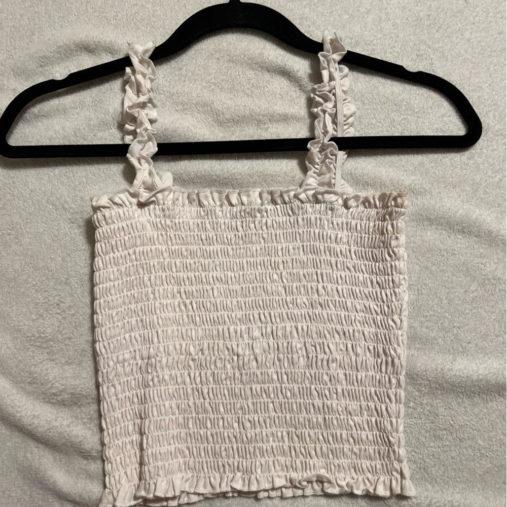 Fitted Smocked Tank Top